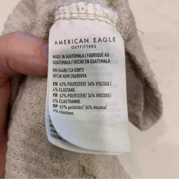 American Eagle Waffle Tee - Picture 4 of 5